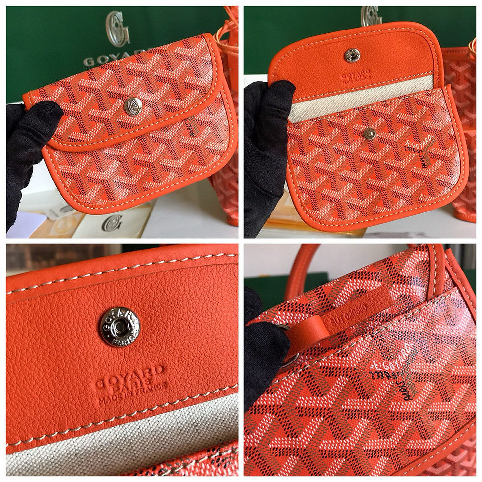 Thumbnail: Goyard Reversible Anjou Mini Bag — Red