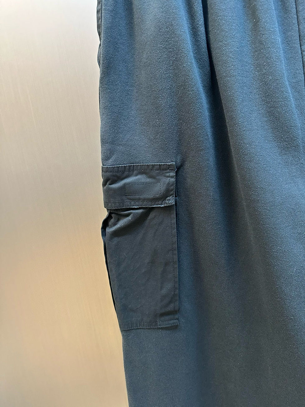 Thumbnail: Balenciaga Pantalon Cargo Noir – Multi-Poches