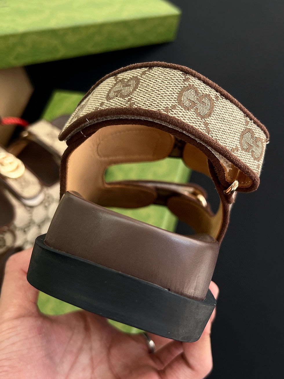 Thumbnail: Gucci Women Sandal — Rose Gold
