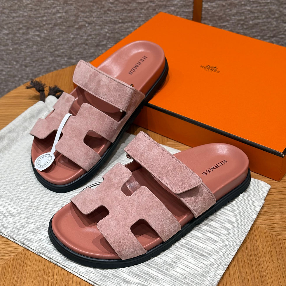 Thumbnail: Hermes Women Sandal — Cognac