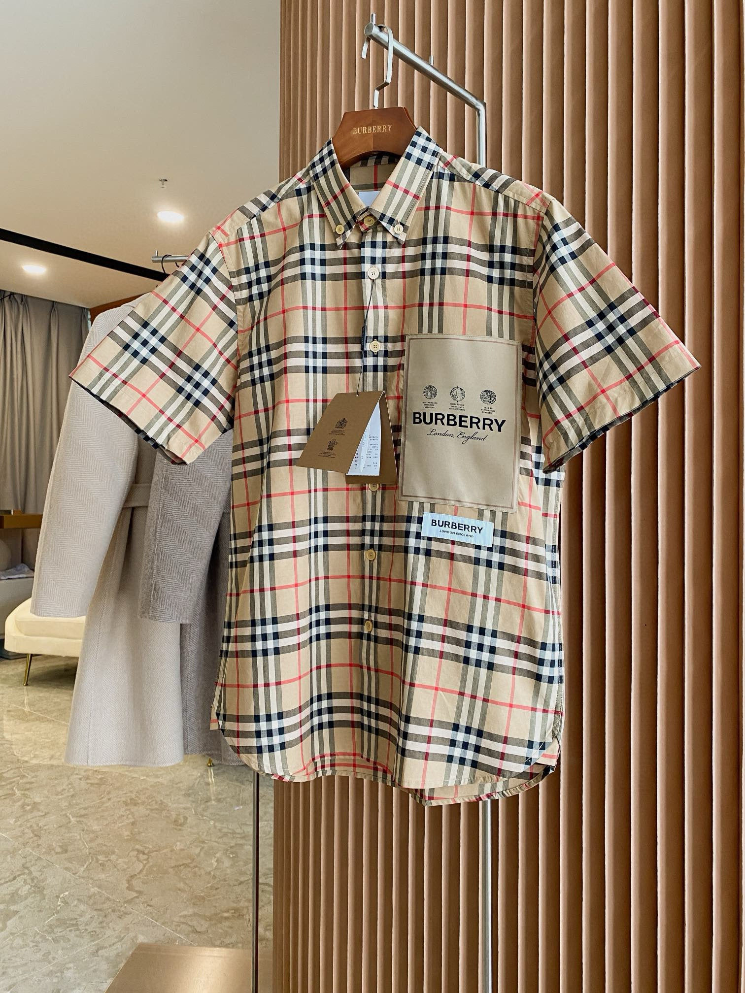 Burberry Shirt — Navy