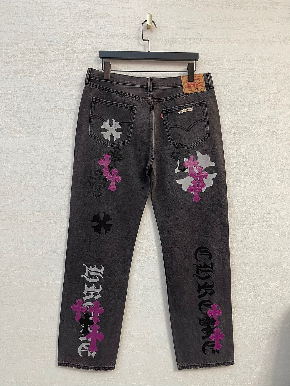 Thumbnail: Chrome Hearts Jeans — Dark Brown