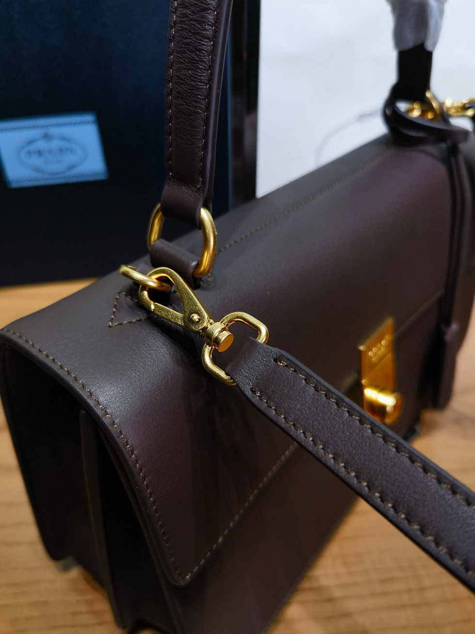 Thumbnail: PD Soft Sound Shoulder Bag — White