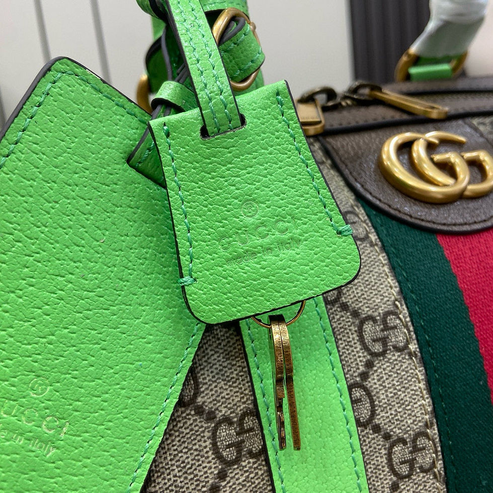 Thumbnail: Gucci Duffle Bag — Blue