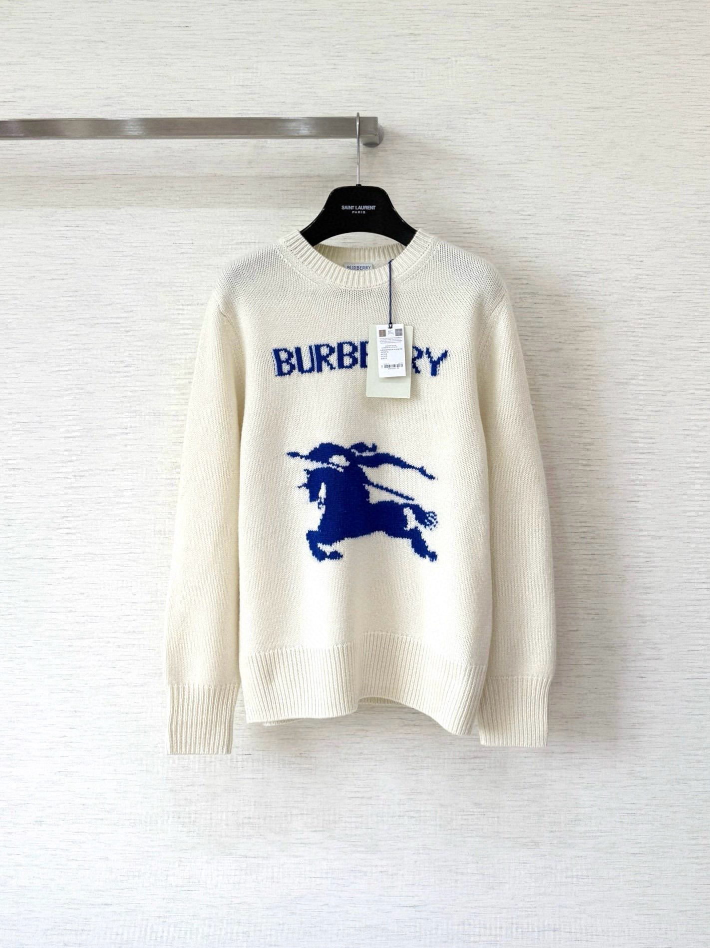 Burberry Sweater — Bone
