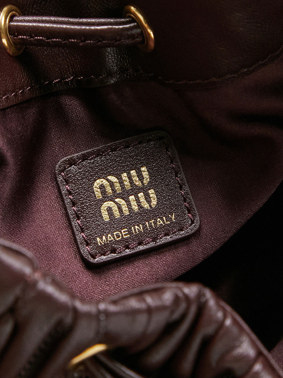 Thumbnail: Miu Miu Nappa Handbag 591