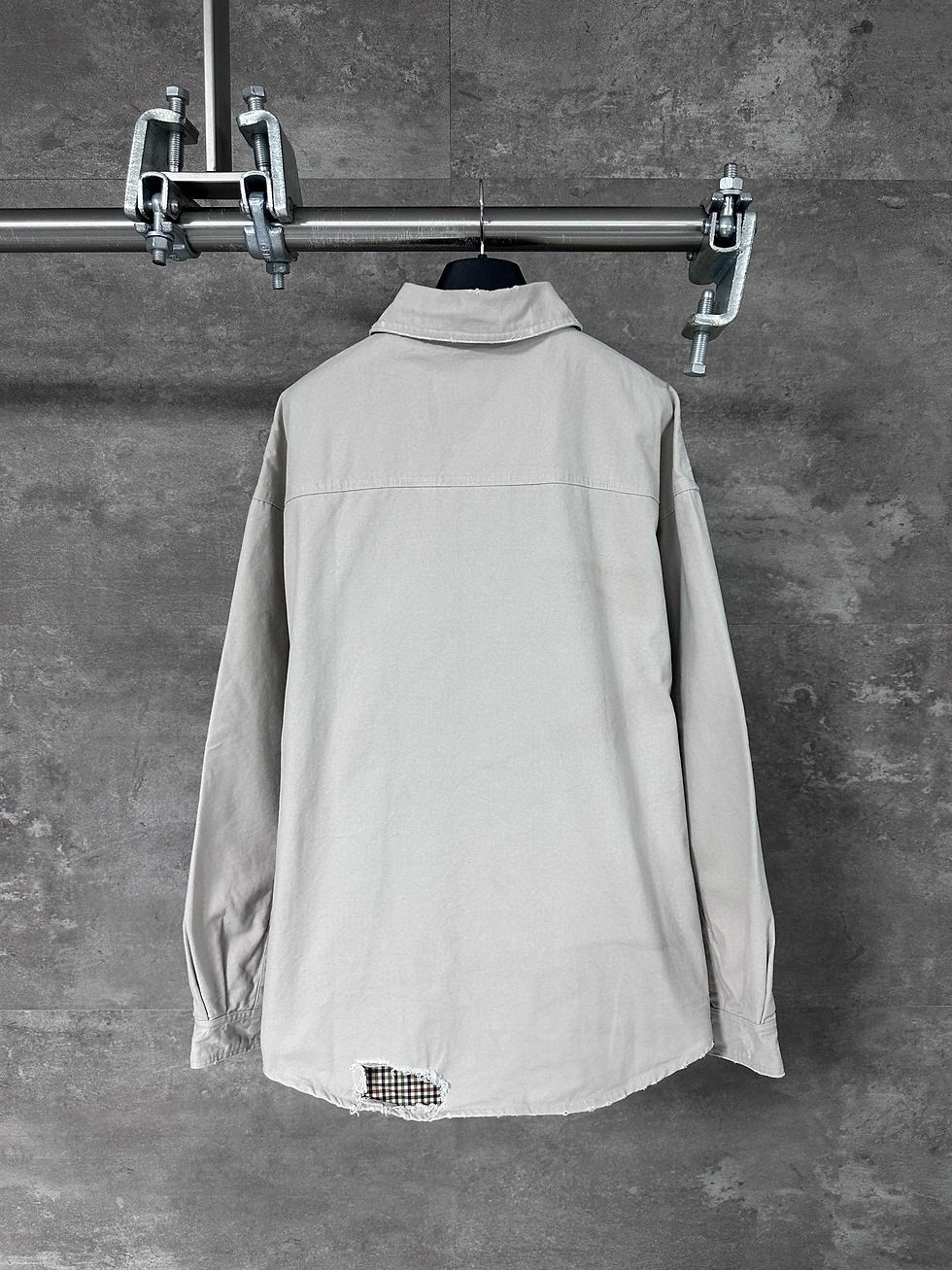 Thumbnail: Balenciaga Distressed Workwear Shirt