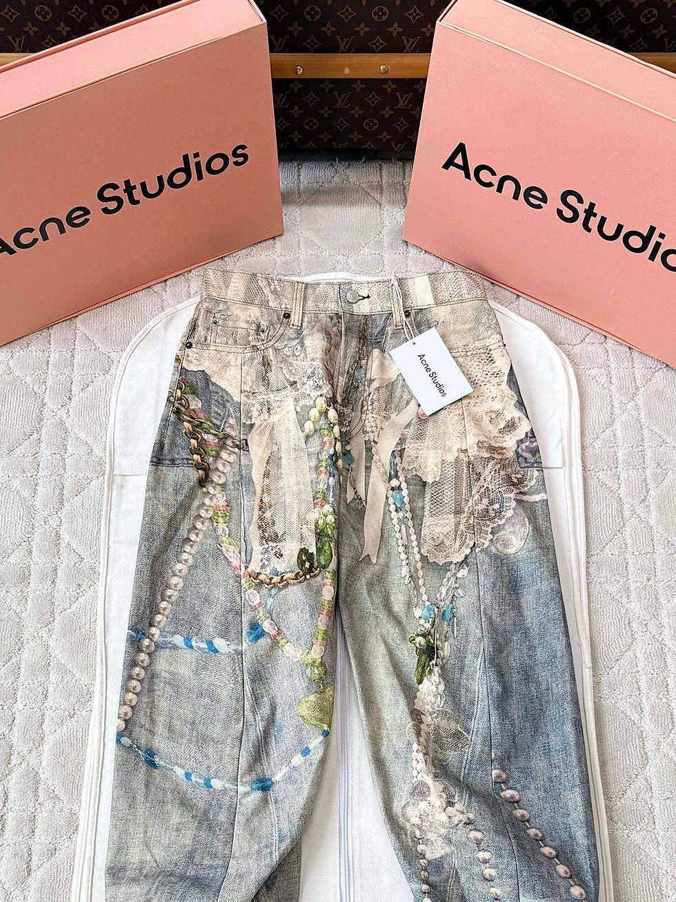 Thumbnail: Acne Studios Jeans — White