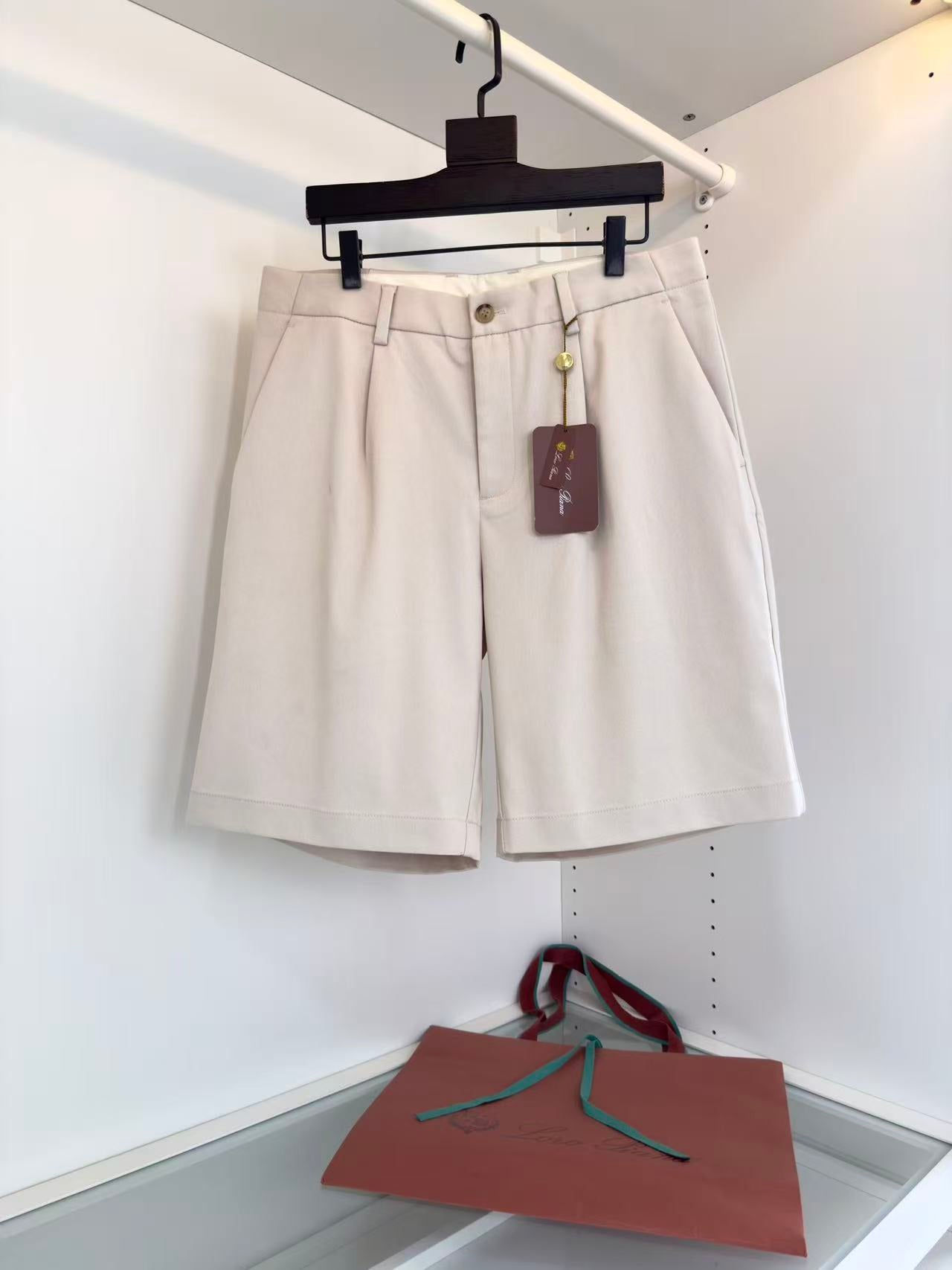 Loro Piana Trousers — Taupe