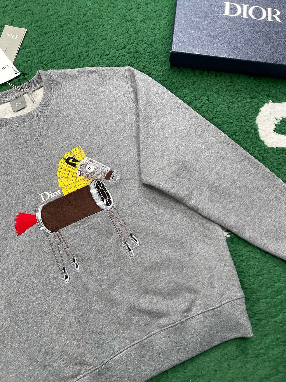 Thumbnail: Dior Sweater — Forest Green