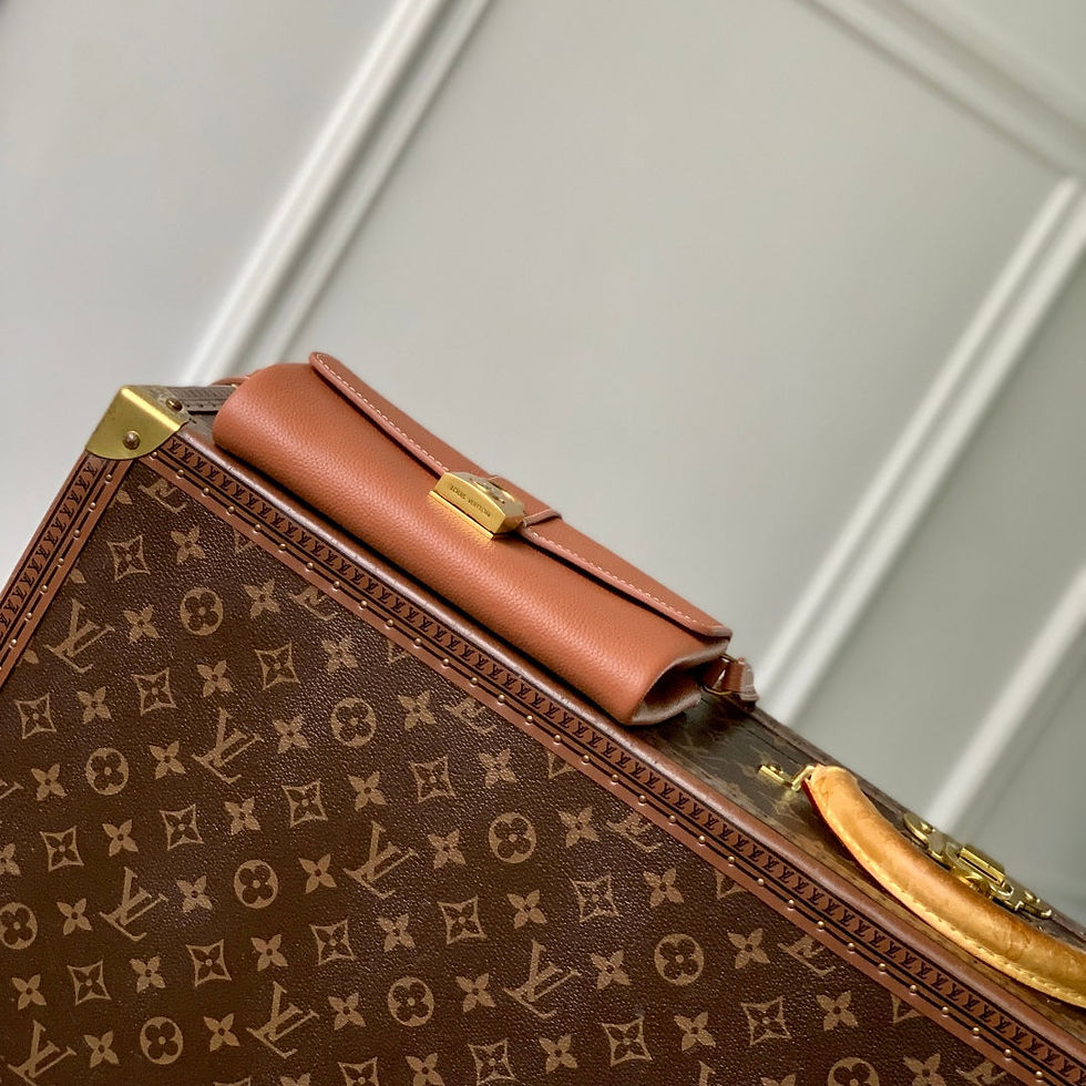 Thumbnail: Louis Vuitton LOW KEY BAG 22 IN COGNAC BROWN CALFSKIN