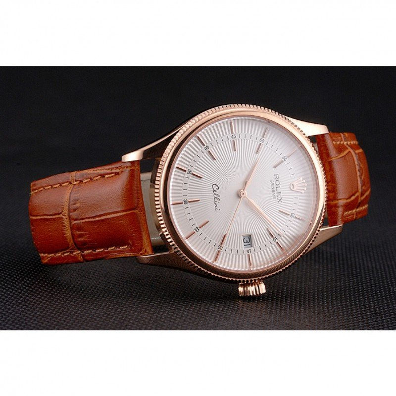 Thumbnail: Swiss Rolex Cellini 38Mm White Dial