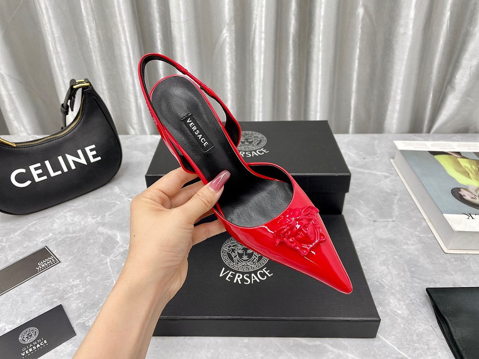 Thumbnail: Versace Women Heel 7cm — Camel
