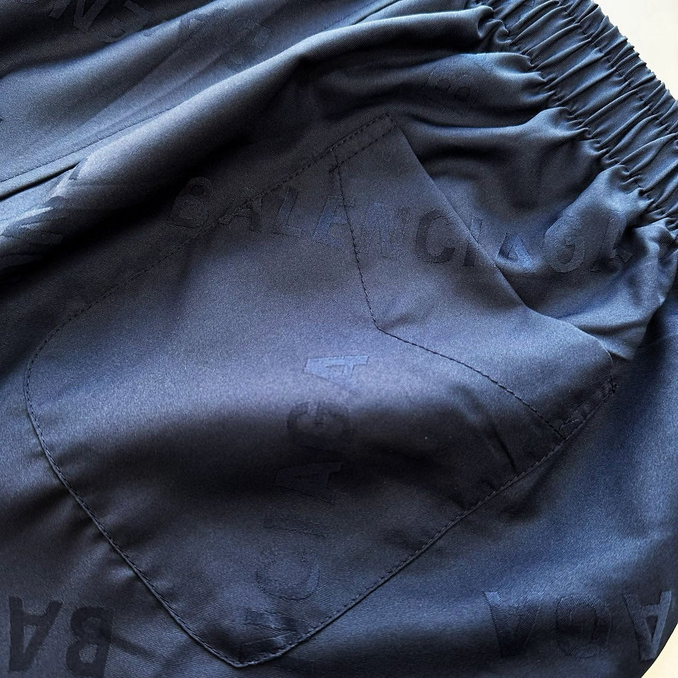 Thumbnail: Balenciaga All-Over Logo Shorts