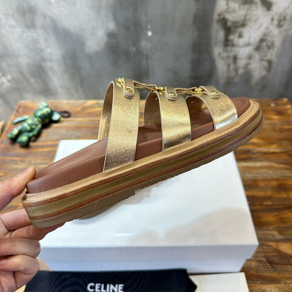 Thumbnail: Celine Women Sandal — Brown