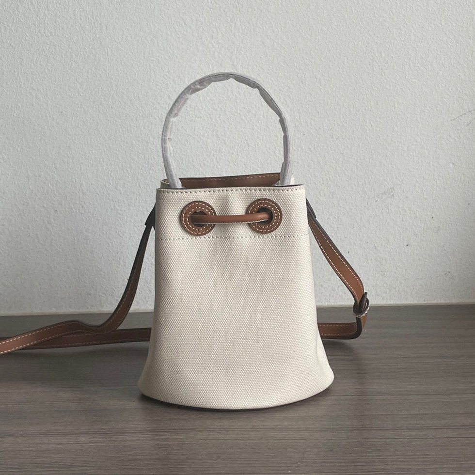 Thumbnail: Bb Tb Cotton Bucket Bag 22