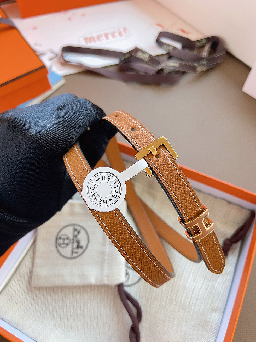 Thumbnail: Hermès Hermes Belt