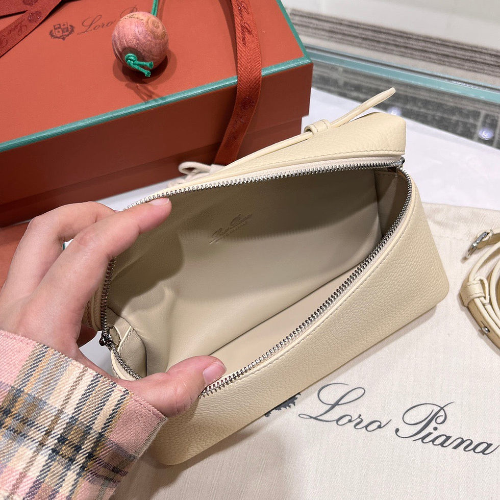 Thumbnail: Loro Piana Lp Extra Pocket L19 Pouch Lunch Box Bag