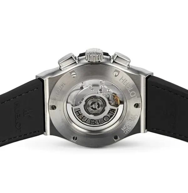 Thumbnail: Hublot Classic Fusion Men Automatic Skeleton Leather 525 Nx 0170