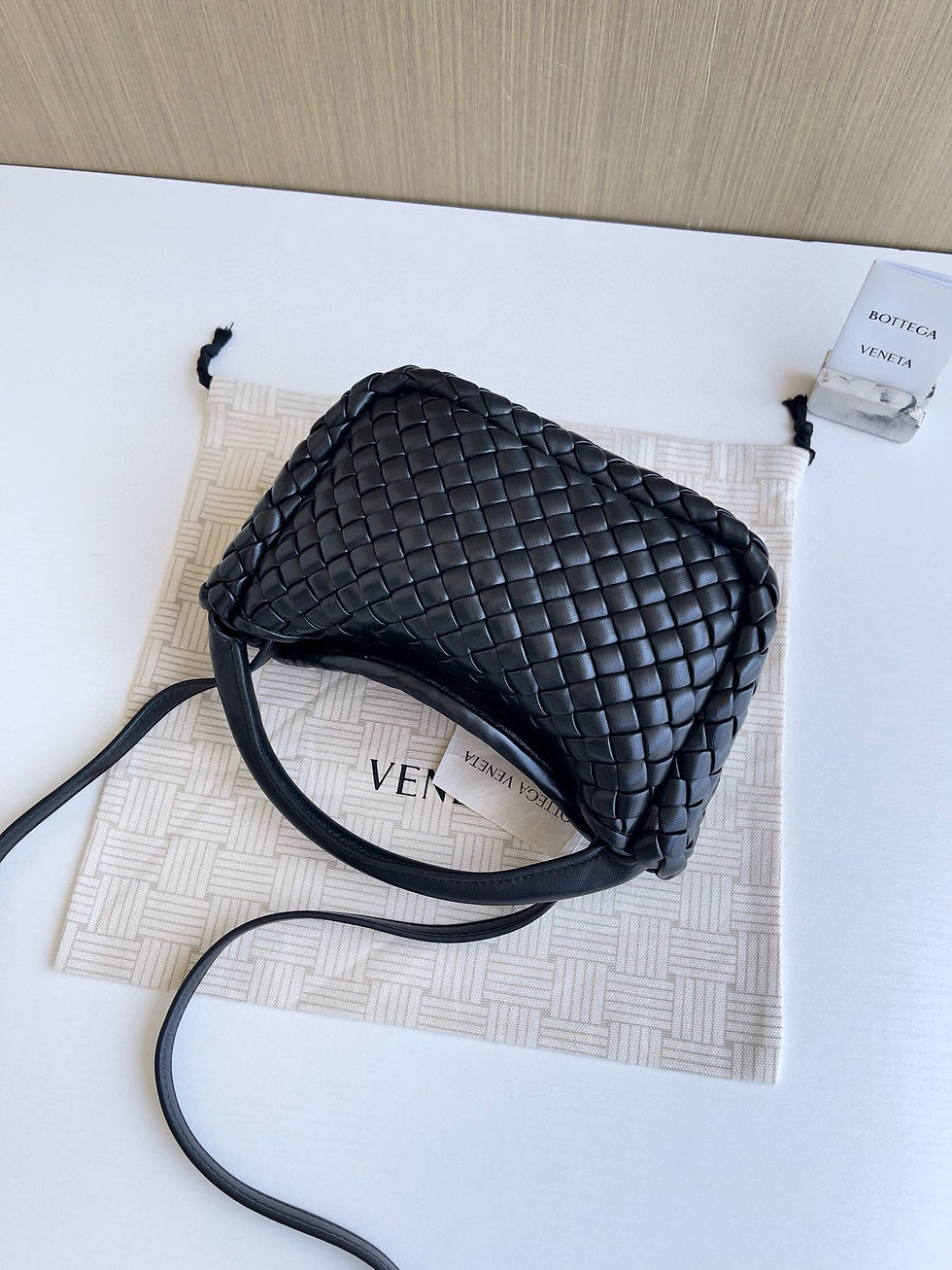 Thumbnail: Bottega Veneta Burgundy Cobble Top Handle Bag