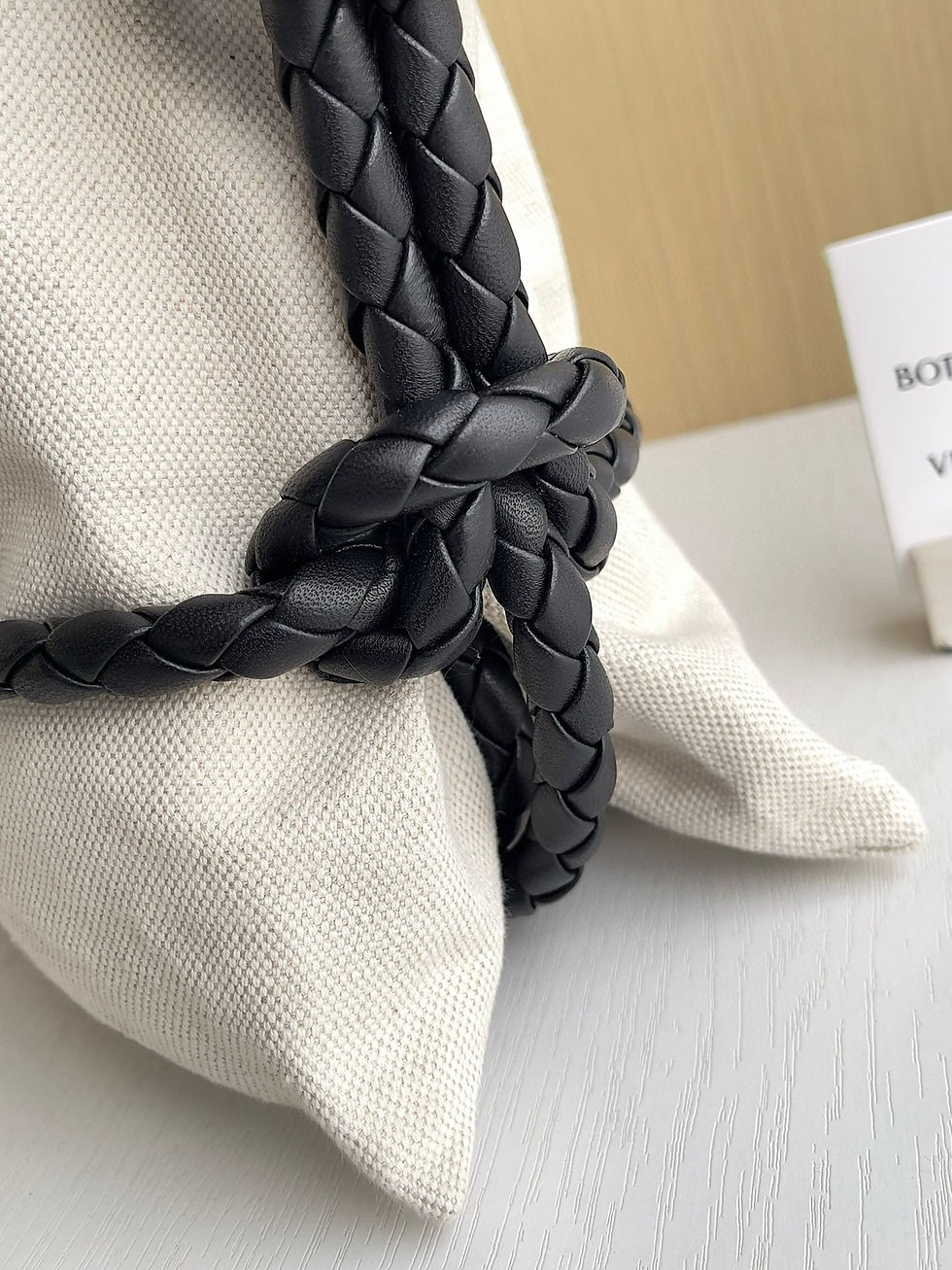 Thumbnail: Bottega Veneta Quadronna Canvas Tote Bag