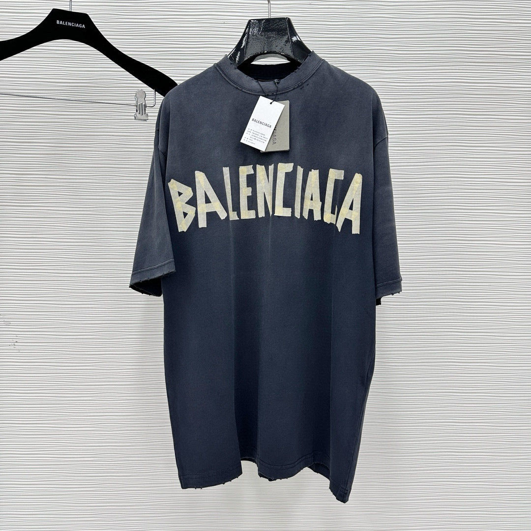 Balenciaga T Shirt 150 — Navy