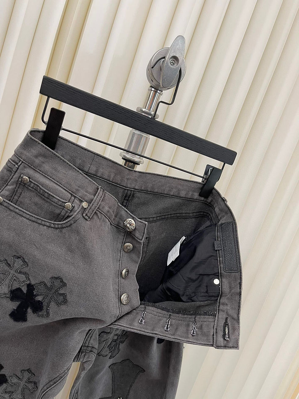 Thumbnail: Chrome Hearts Jeans — Black