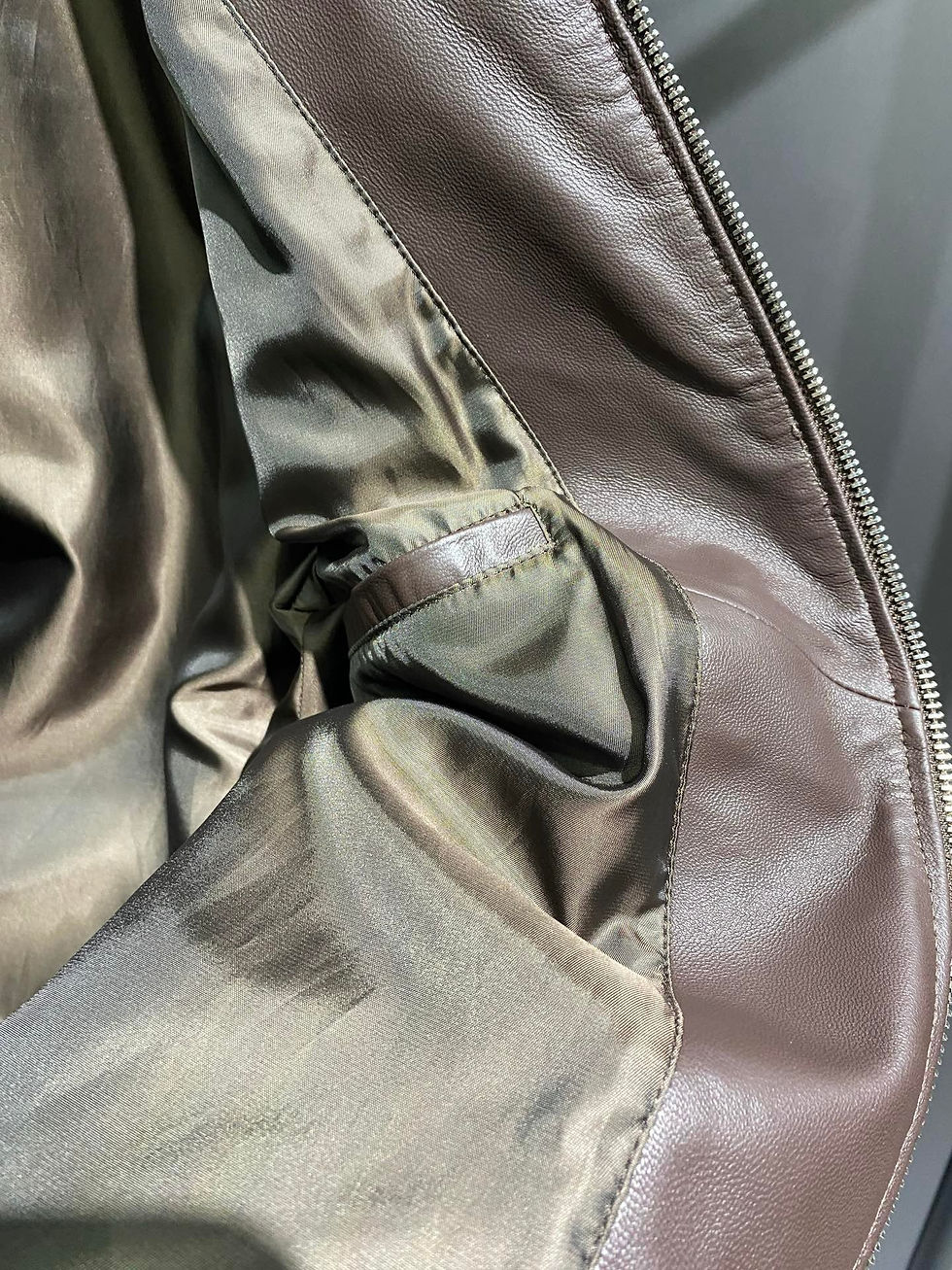 Thumbnail: Bottega Veneta Leather Jacket — Ivory