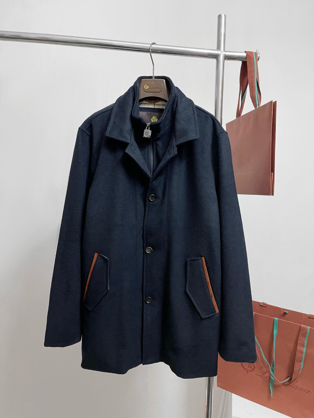 Loro Piana Jacket — Burgundy