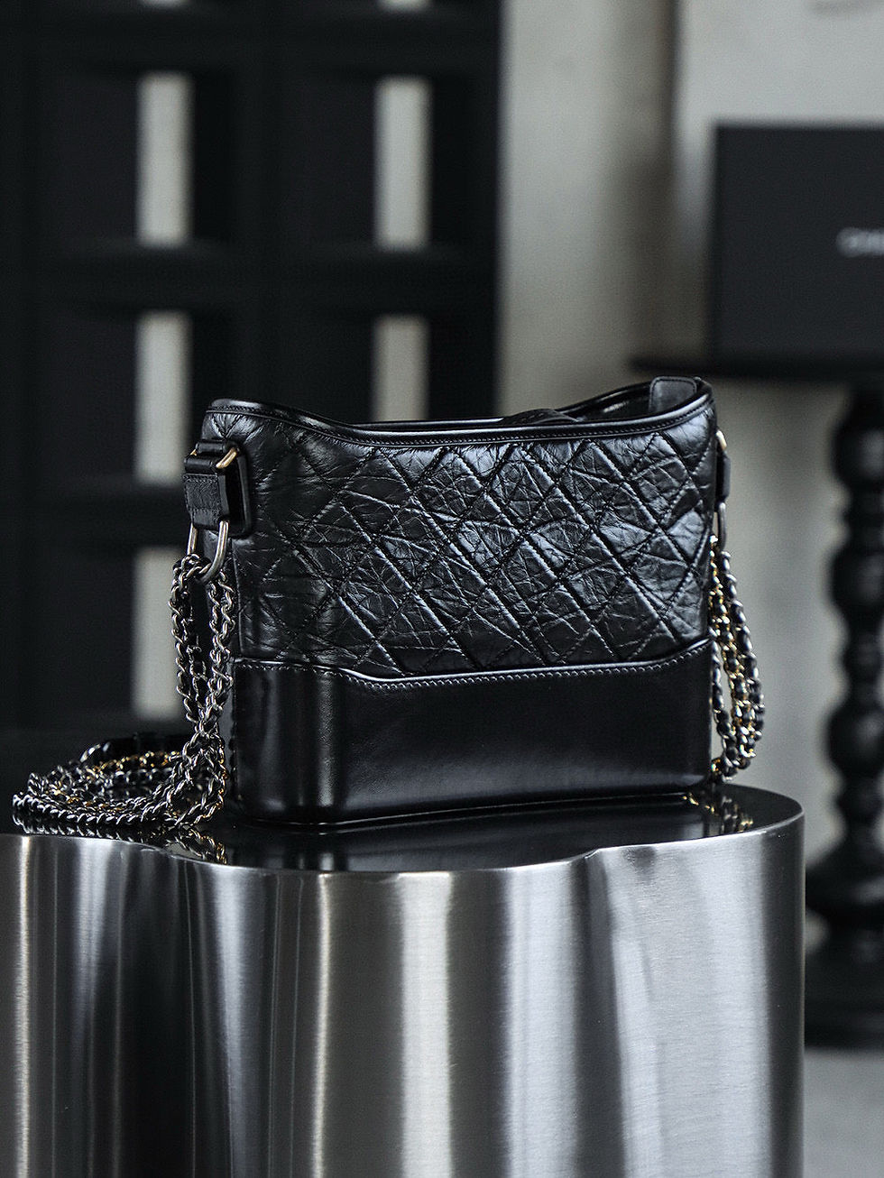 Thumbnail: Chanel Hobo Bag Small