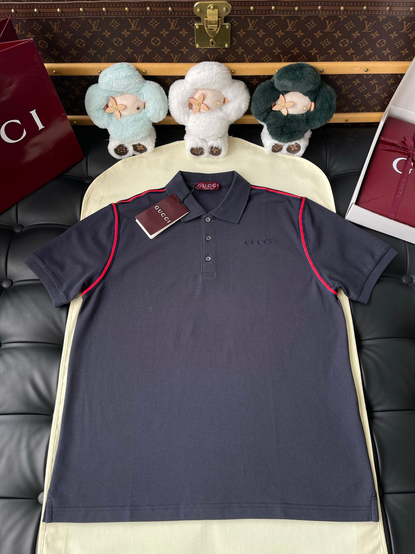 Gucci Polo — Warm Grey