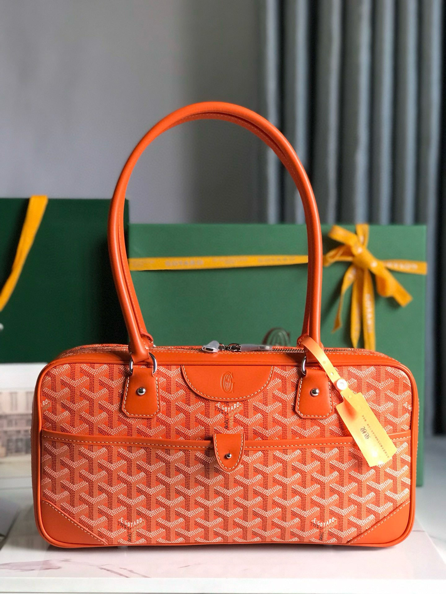 GOYARD ST.MARTIN 34*17*9 — Burgundy