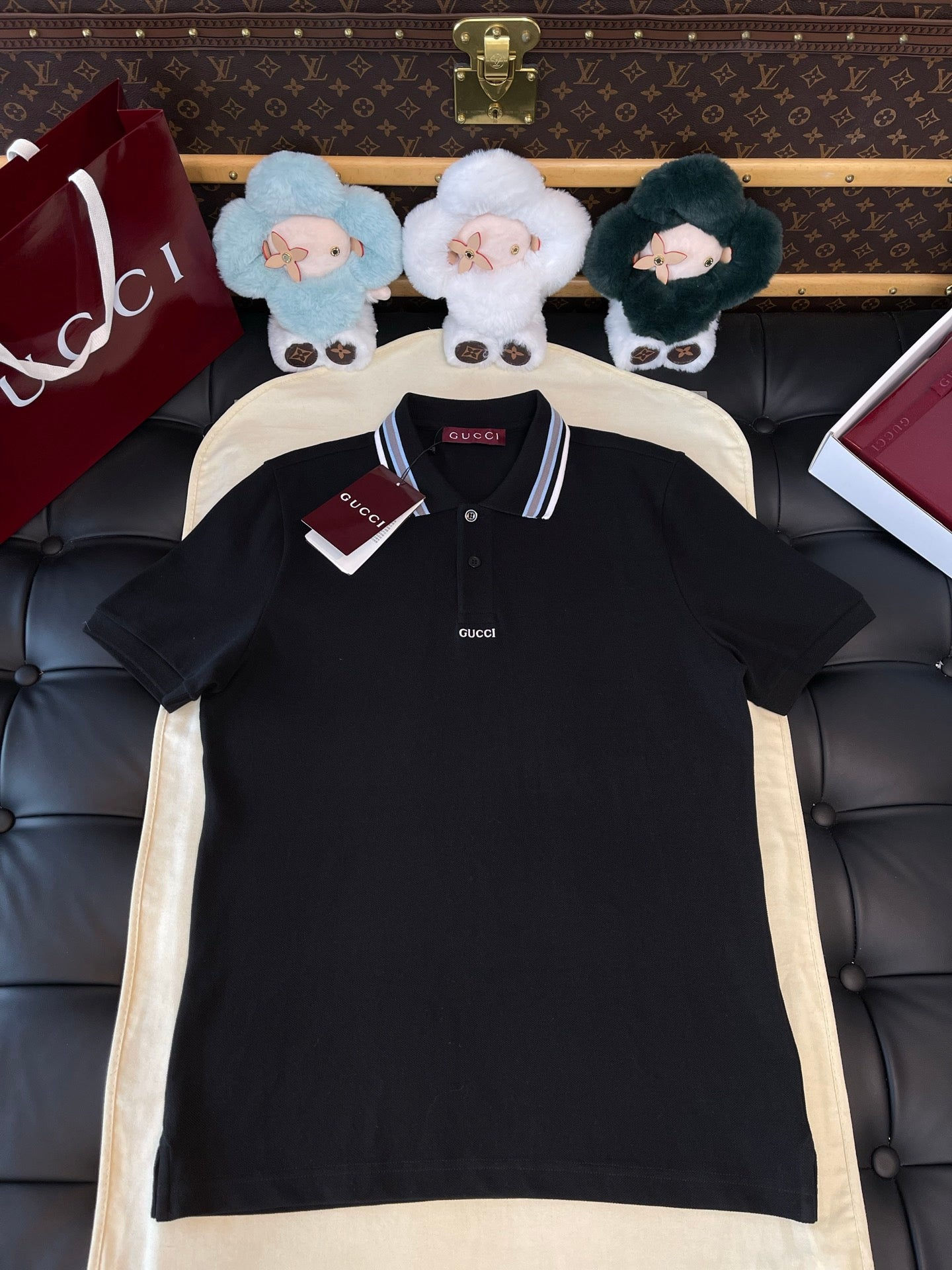 Gucci Polo — Camel