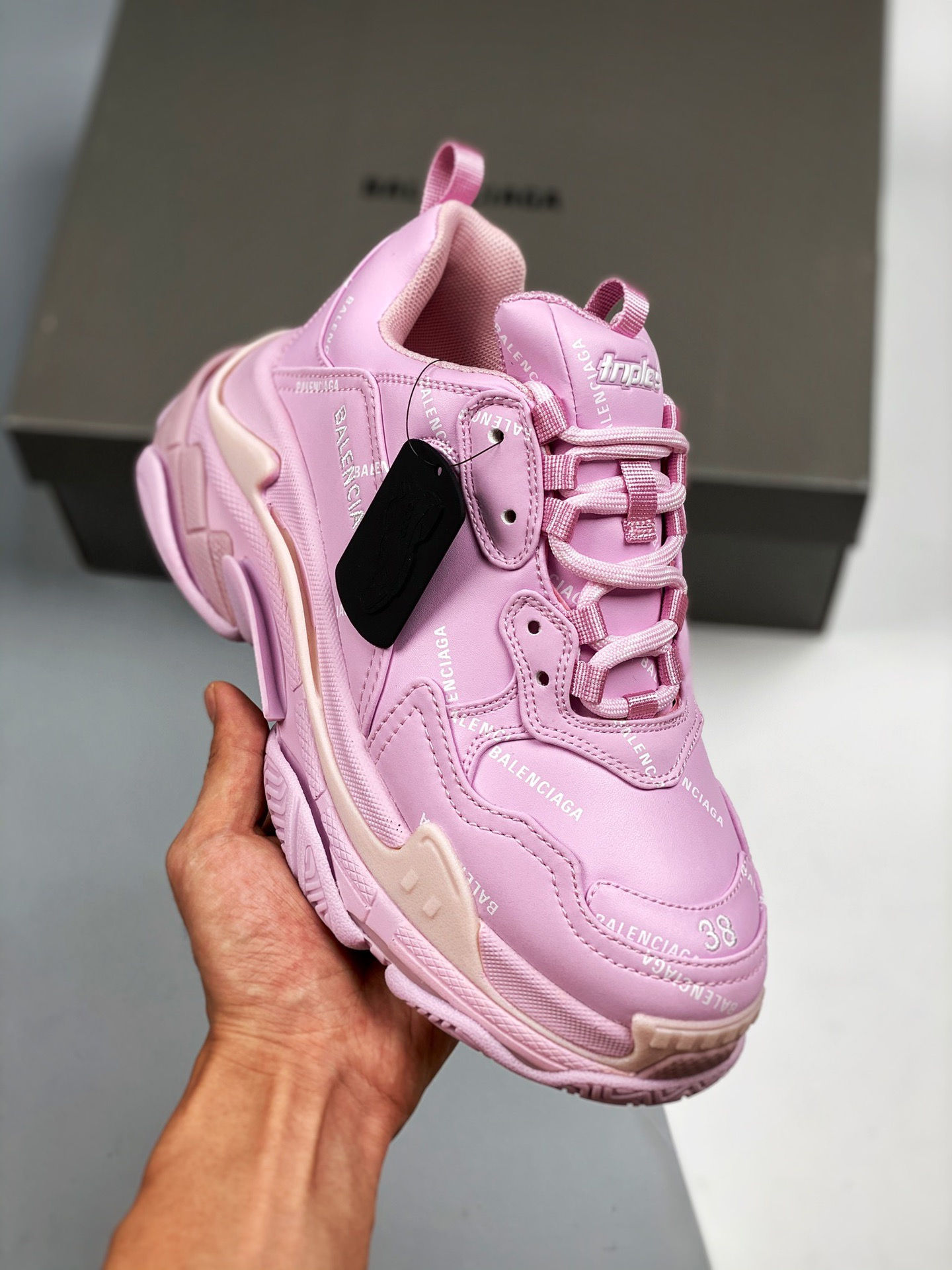 Balenciaga Triple S Pink