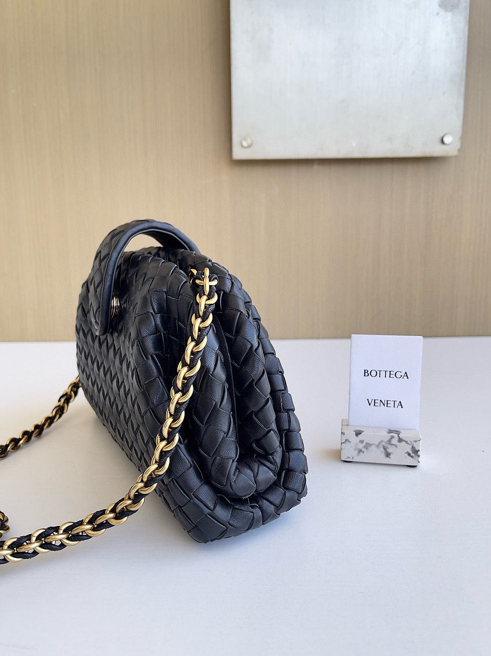 Thumbnail: Bottega Veneta Lauren 1980 Teen Chain Bag