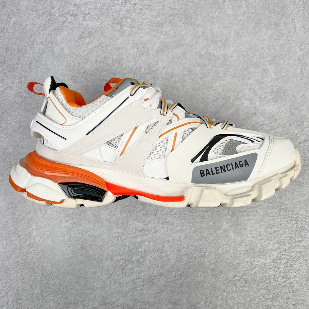 Balenciaga Track Orange and White