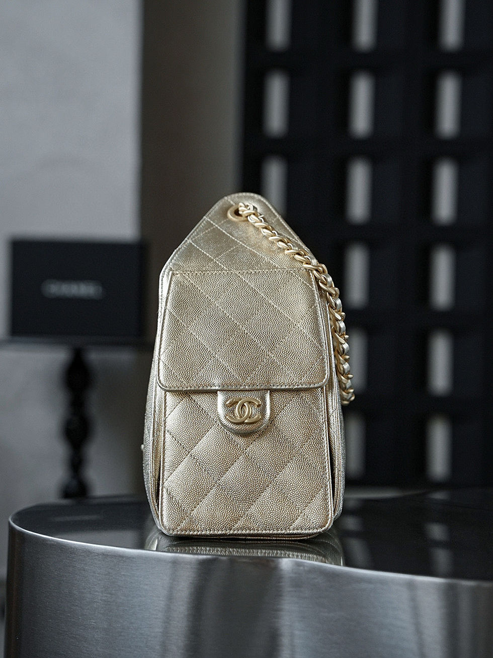 Thumbnail: Chanel Hobo 25Bag Small