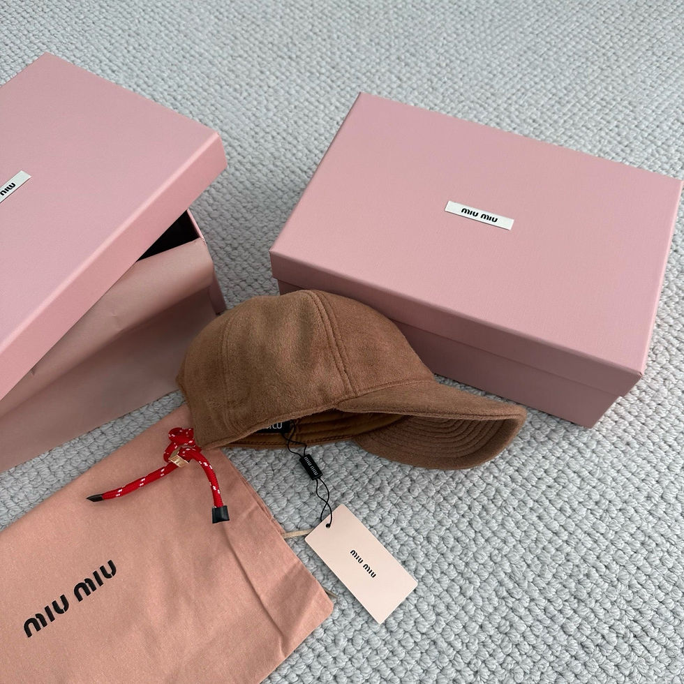 Thumbnail: Miu Miu Caps 391 — Black
