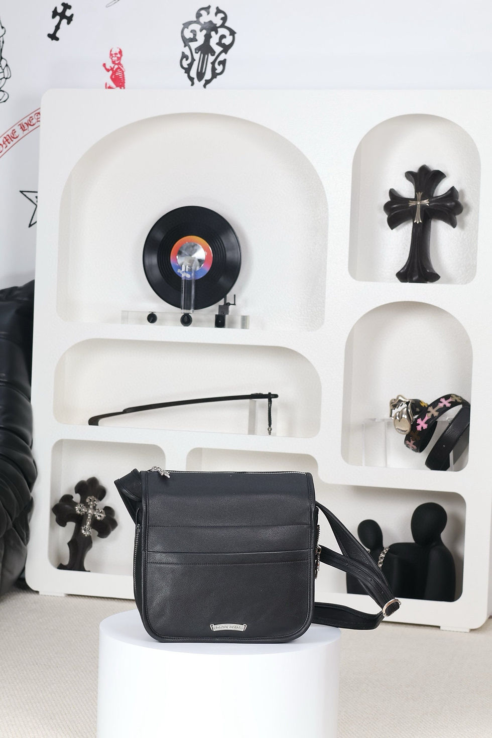 Thumbnail: Chrome Hearts Shoulder Bag