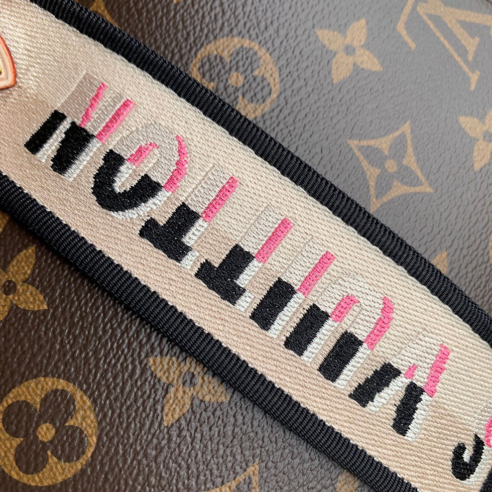 Thumbnail: CLUNY MM HANDBAG 33 IN BROWN MONOGRAM CALFSKIN BEIGE BLACK — Monogram Canvas