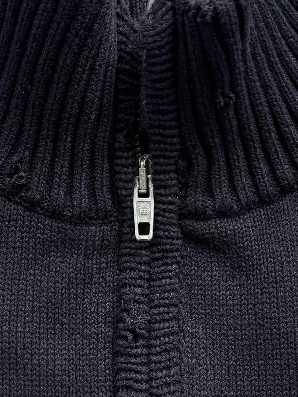 Thumbnail: Balenciaga Tribal Tattoo Knit Cardigan