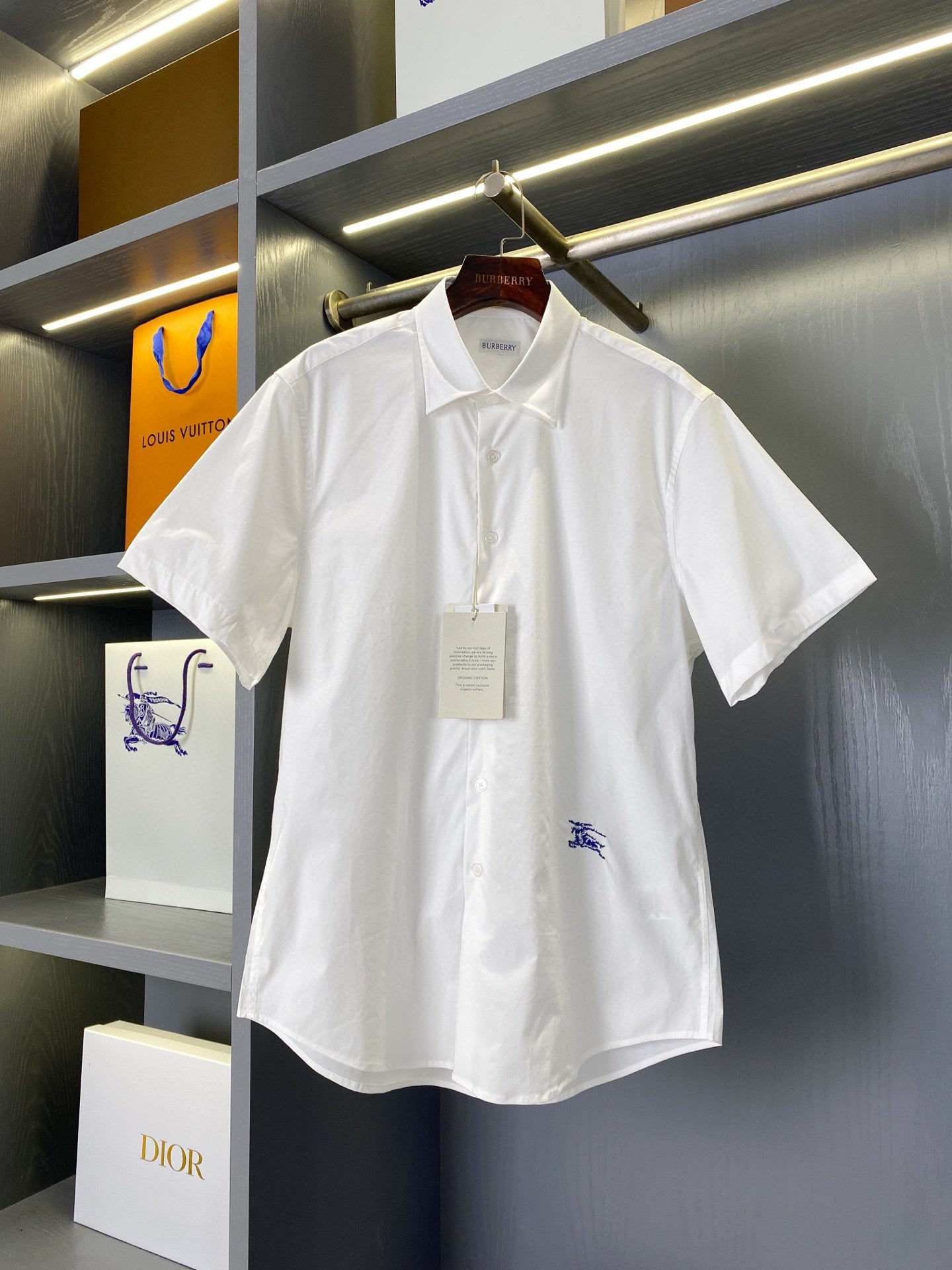 Burberry Shirt — Navy