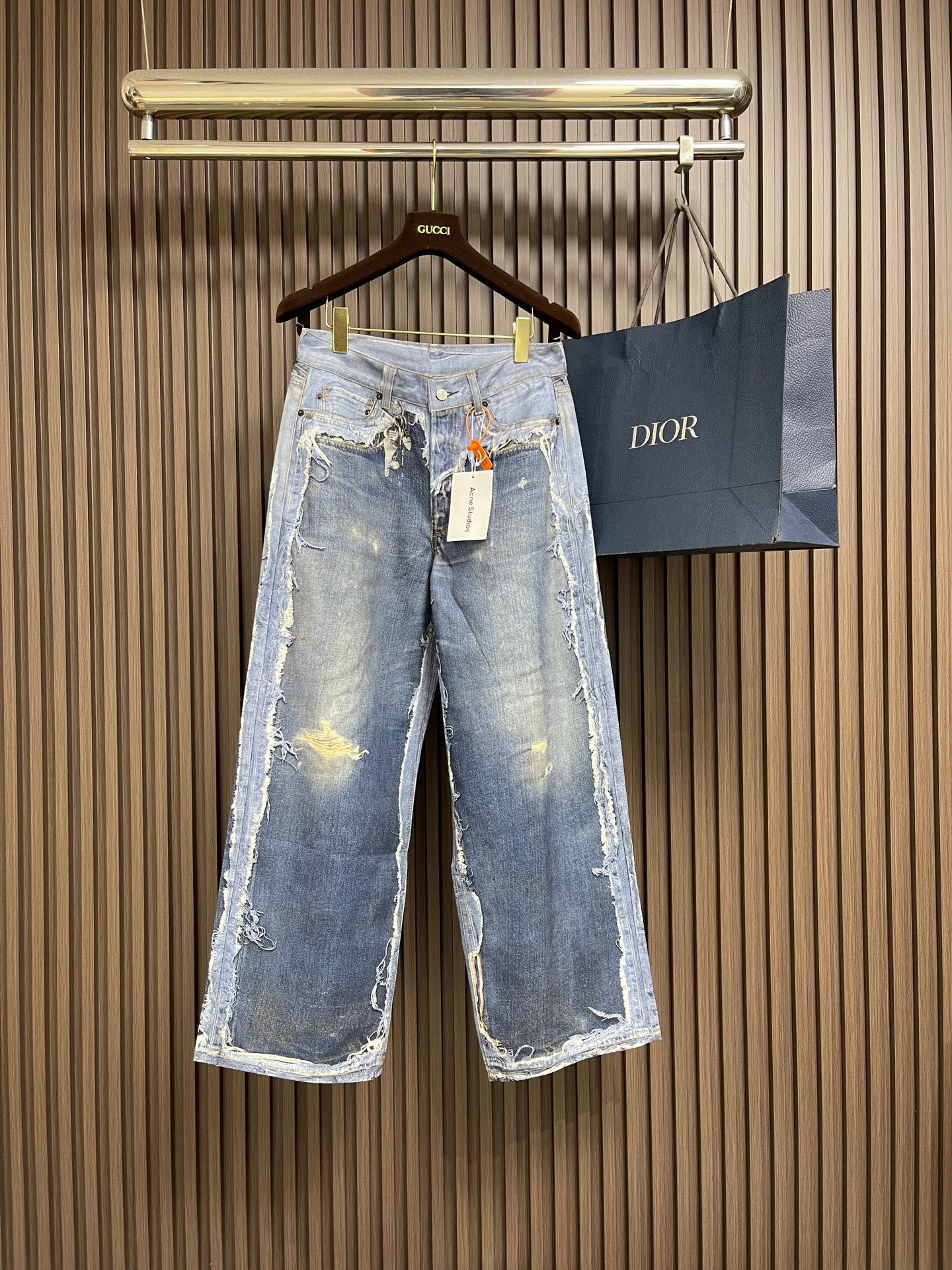 Acne Studios T-Shirt — Ecru