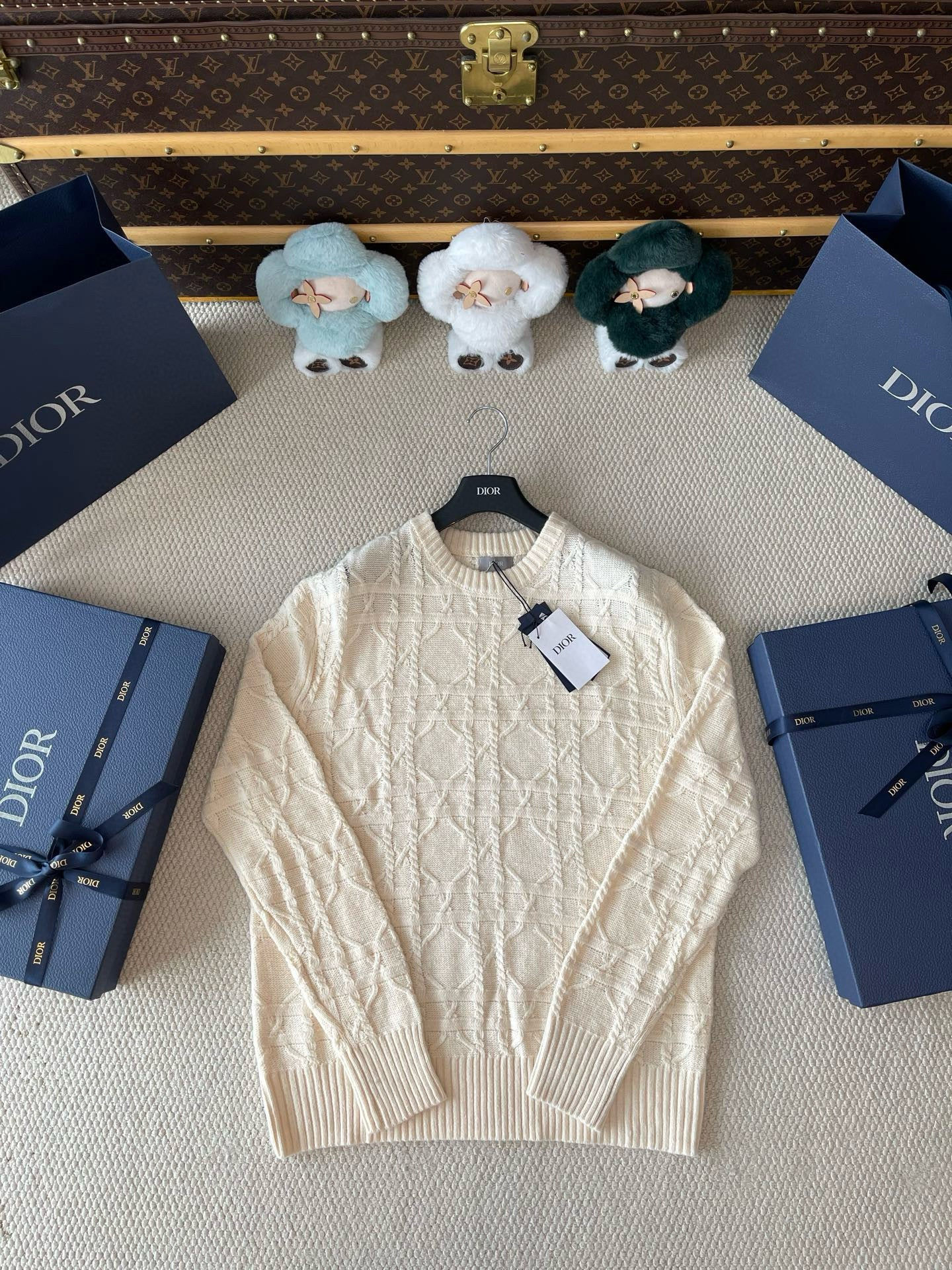 Dior Sweater — Stone