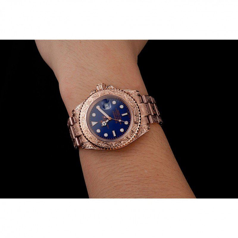 Thumbnail: Swiss Rolex Submariner 41Mm Blue Dial
