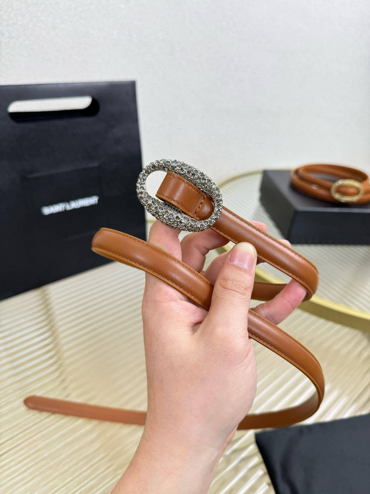 Saint Laurent Belt