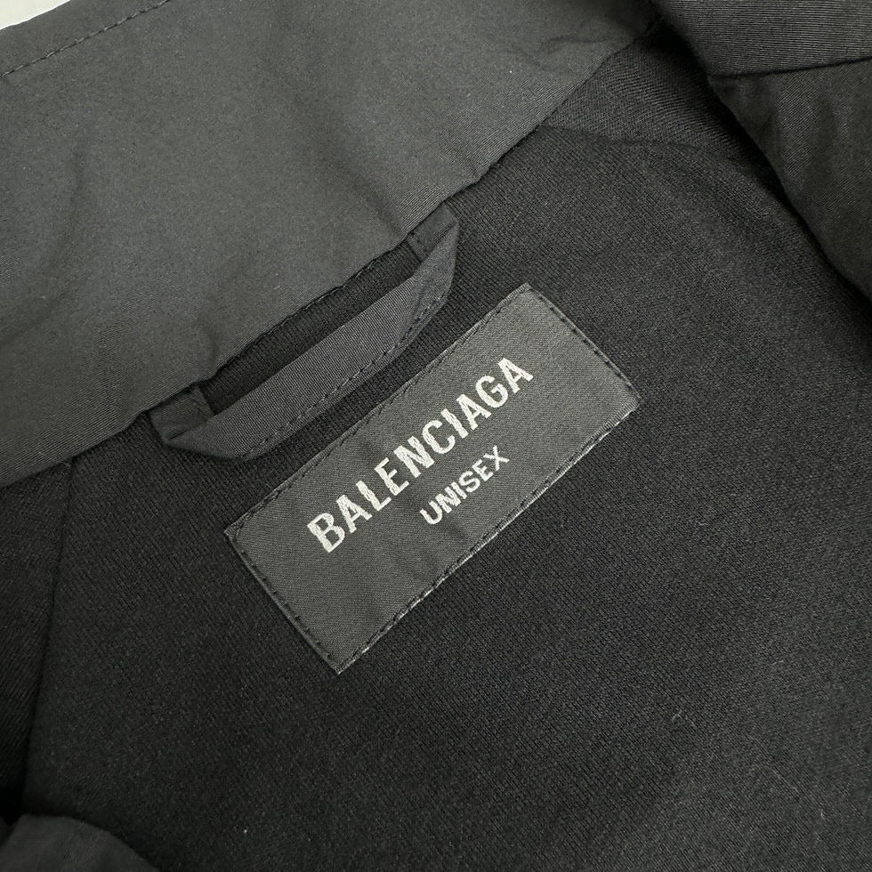 Thumbnail: Balenciaga Black Unity Crest Jacket
