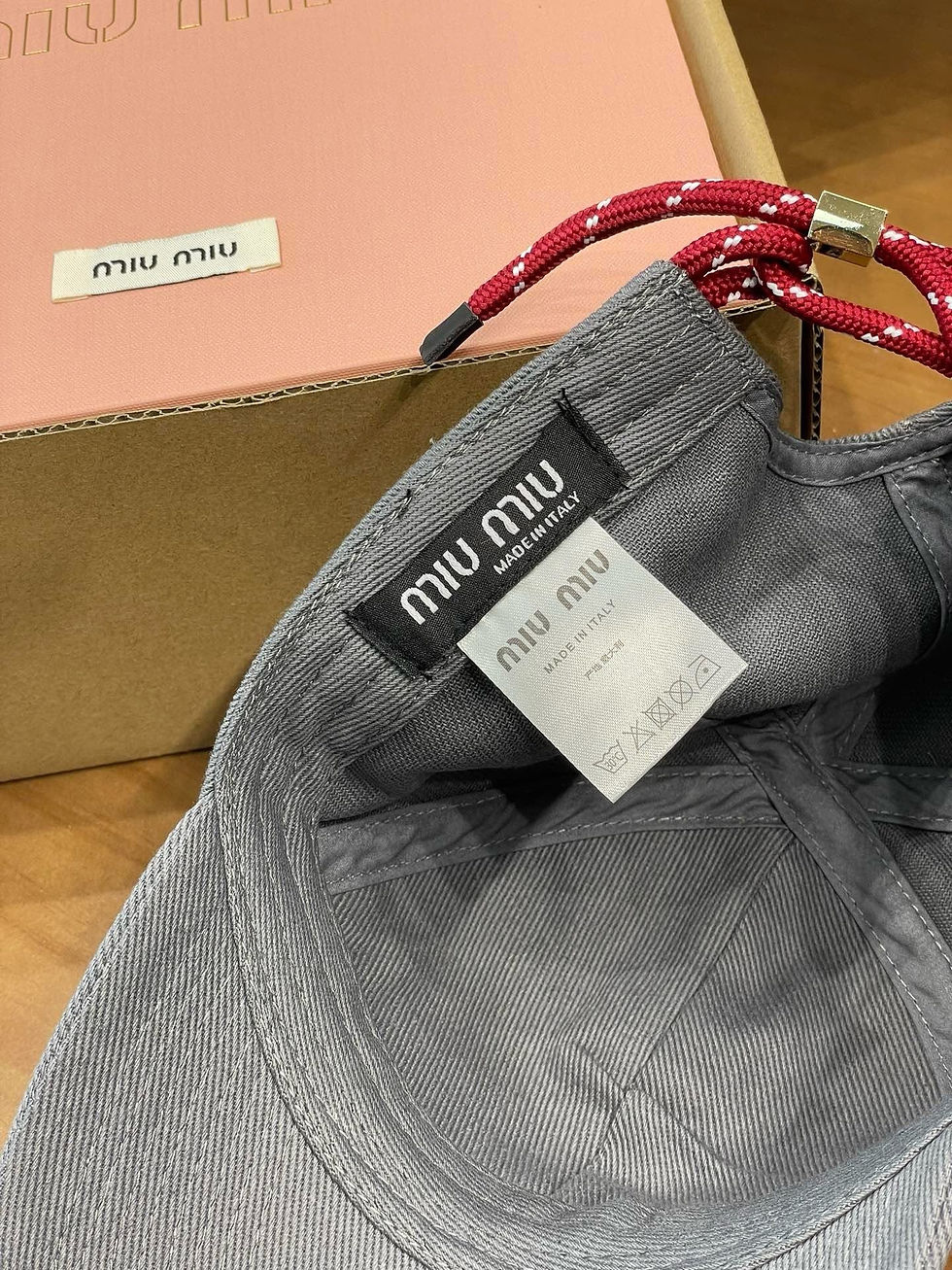 Thumbnail: Miu Miu Caps 562 — Sage Green