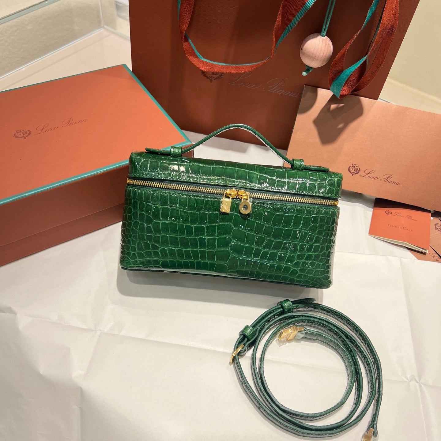 Loro Piana Lp Extra Pocket L19 Handbag
