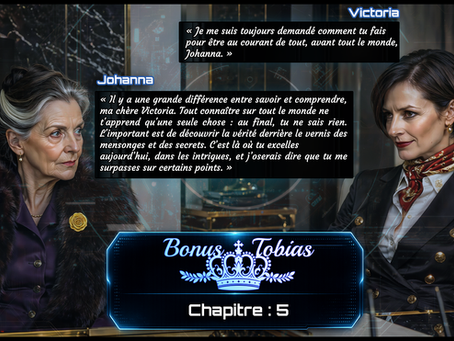 Le chapitre 5 de Bonus Tobias est enfin disponible !